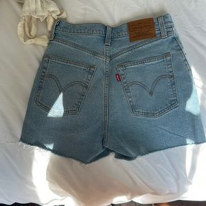 Levi denim shorts